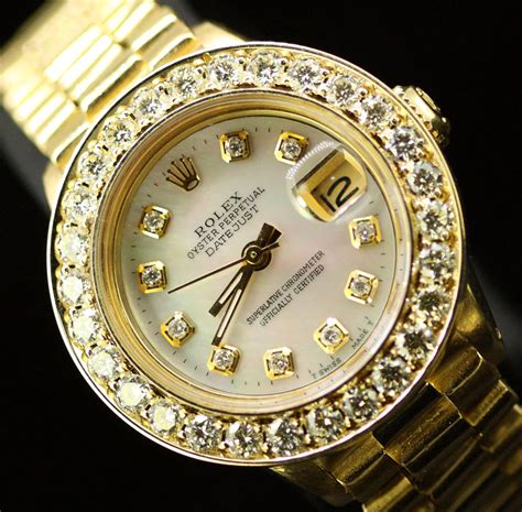 womens diamond rolex for sale|rolex diamond bezel prices.